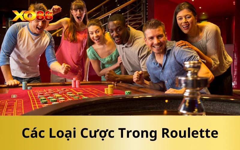 Các Loại Cược Trong Roulette