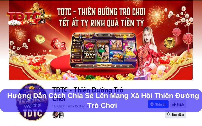 Hướng dẫn chi tiết cách chia sẻ lên mạng xã hội TDTC
